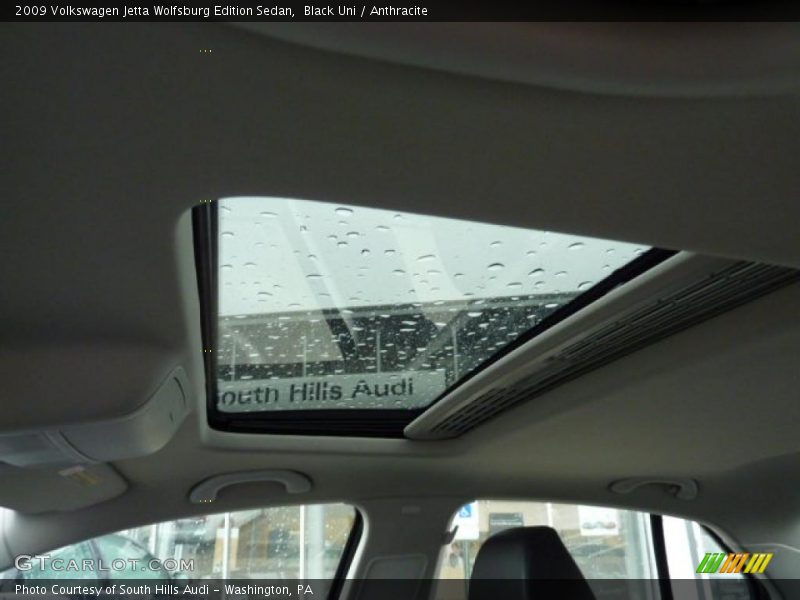 Black Uni / Anthracite 2009 Volkswagen Jetta Wolfsburg Edition Sedan