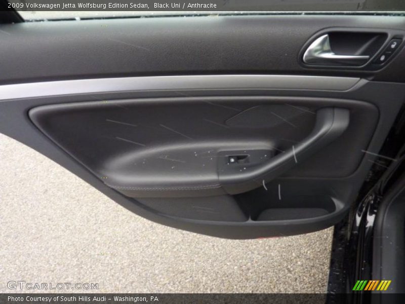 Black Uni / Anthracite 2009 Volkswagen Jetta Wolfsburg Edition Sedan