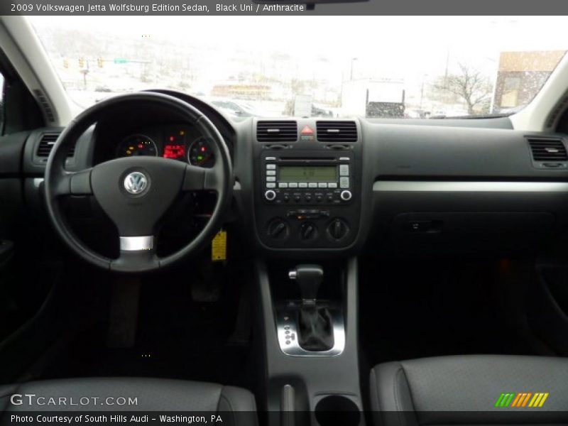 Black Uni / Anthracite 2009 Volkswagen Jetta Wolfsburg Edition Sedan