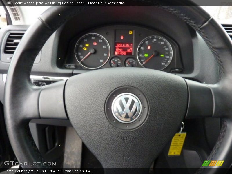 Black Uni / Anthracite 2009 Volkswagen Jetta Wolfsburg Edition Sedan