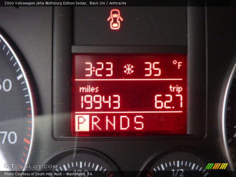 Black Uni / Anthracite 2009 Volkswagen Jetta Wolfsburg Edition Sedan