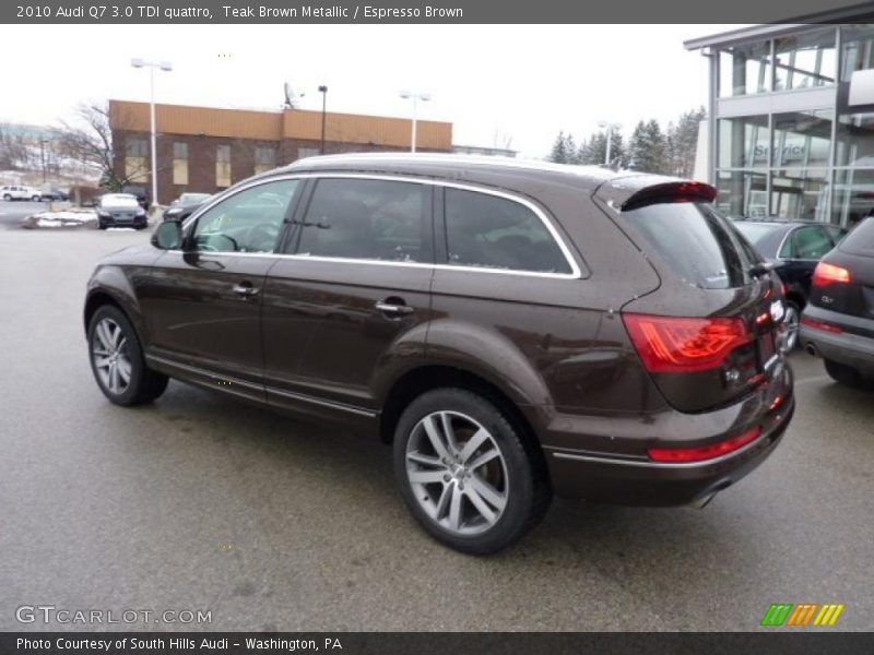  2010 Q7 3.0 TDI quattro Teak Brown Metallic