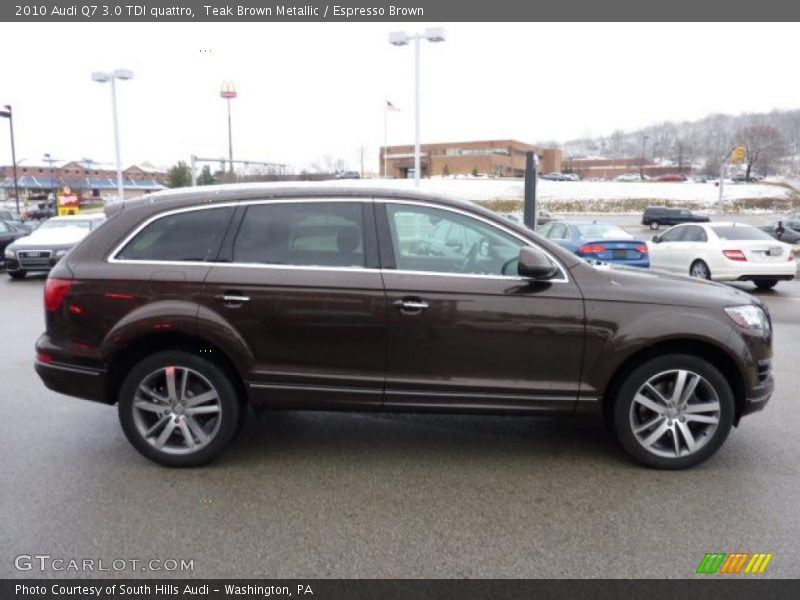  2010 Q7 3.0 TDI quattro Teak Brown Metallic