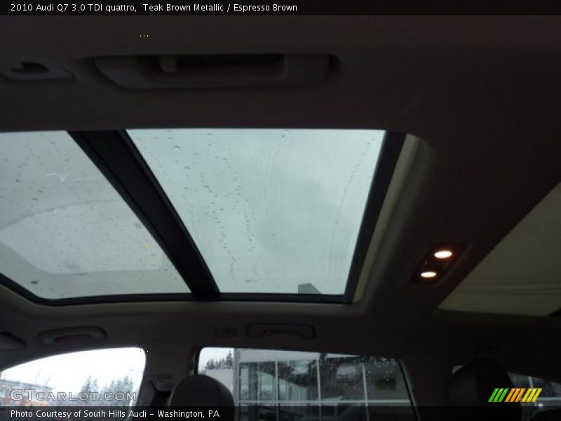 Sunroof of 2010 Q7 3.0 TDI quattro