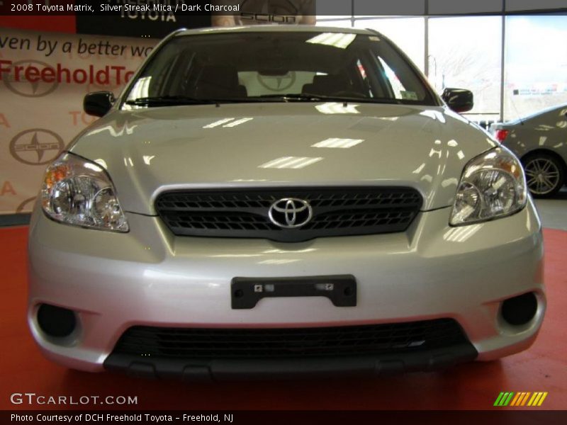 Silver Streak Mica / Dark Charcoal 2008 Toyota Matrix