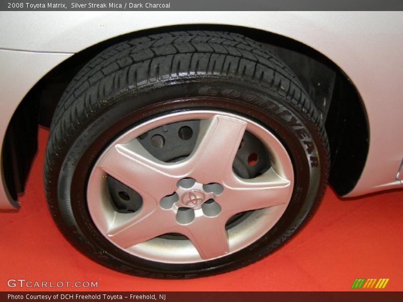 Silver Streak Mica / Dark Charcoal 2008 Toyota Matrix