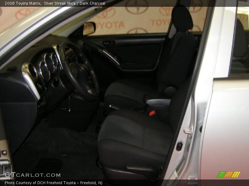 Silver Streak Mica / Dark Charcoal 2008 Toyota Matrix