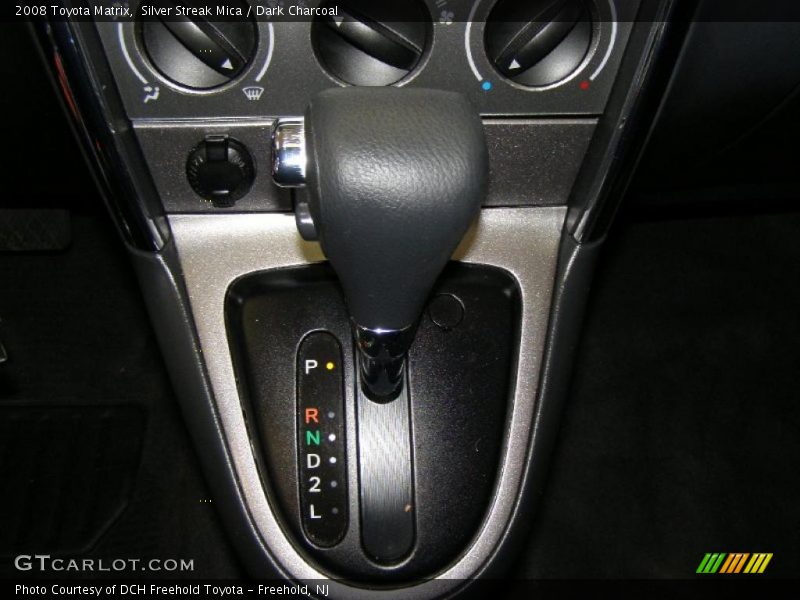 Silver Streak Mica / Dark Charcoal 2008 Toyota Matrix