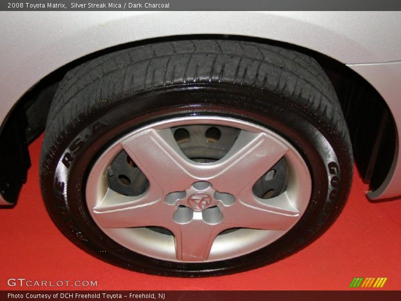Silver Streak Mica / Dark Charcoal 2008 Toyota Matrix