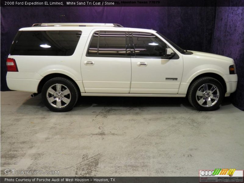White Sand Tri Coat / Stone 2008 Ford Expedition EL Limited