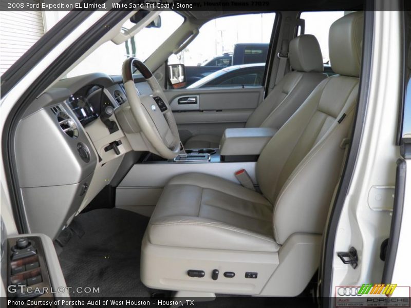 White Sand Tri Coat / Stone 2008 Ford Expedition EL Limited
