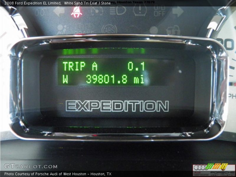 White Sand Tri Coat / Stone 2008 Ford Expedition EL Limited
