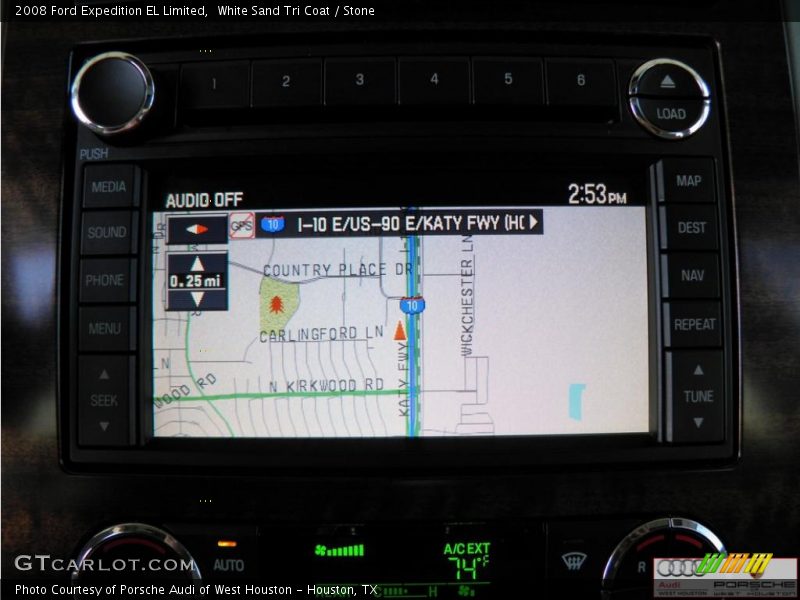 White Sand Tri Coat / Stone 2008 Ford Expedition EL Limited