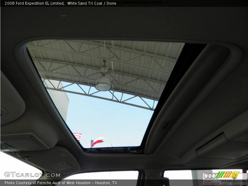 White Sand Tri Coat / Stone 2008 Ford Expedition EL Limited