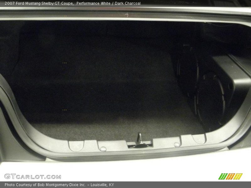 Performance White / Dark Charcoal 2007 Ford Mustang Shelby GT Coupe