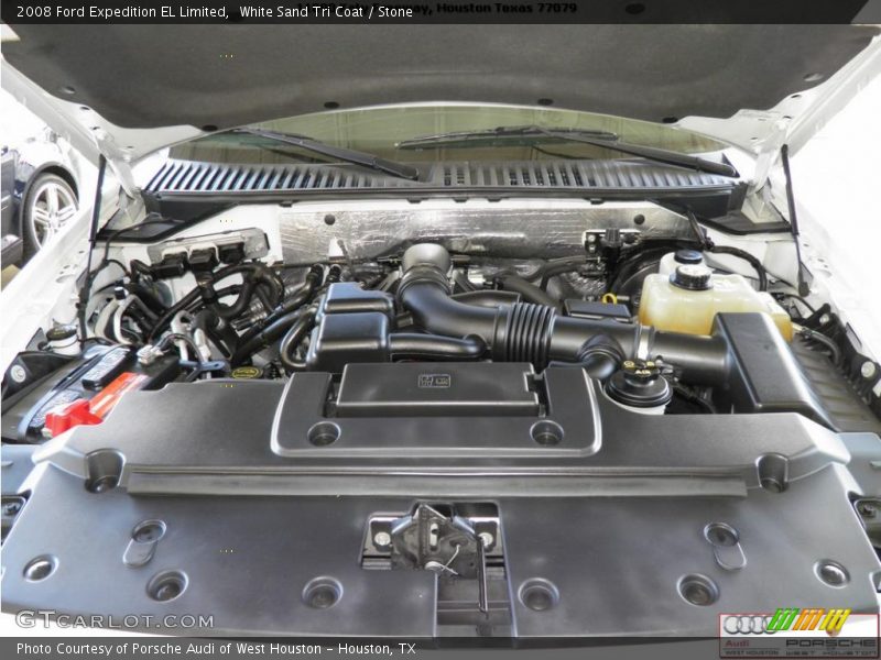 White Sand Tri Coat / Stone 2008 Ford Expedition EL Limited