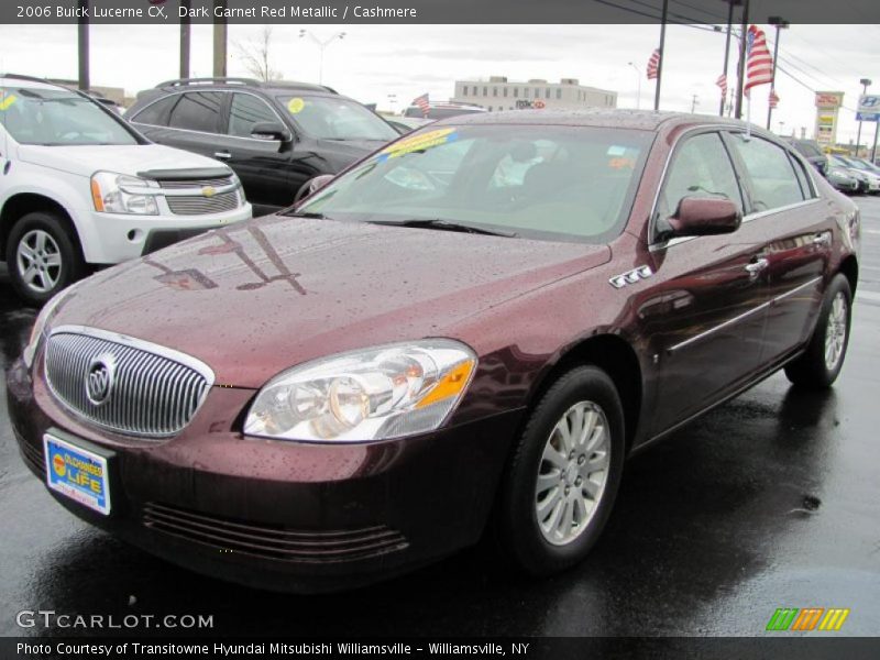 Dark Garnet Red Metallic / Cashmere 2006 Buick Lucerne CX