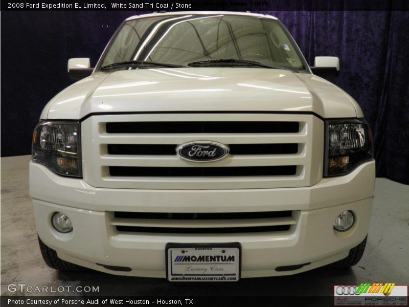 White Sand Tri Coat / Stone 2008 Ford Expedition EL Limited