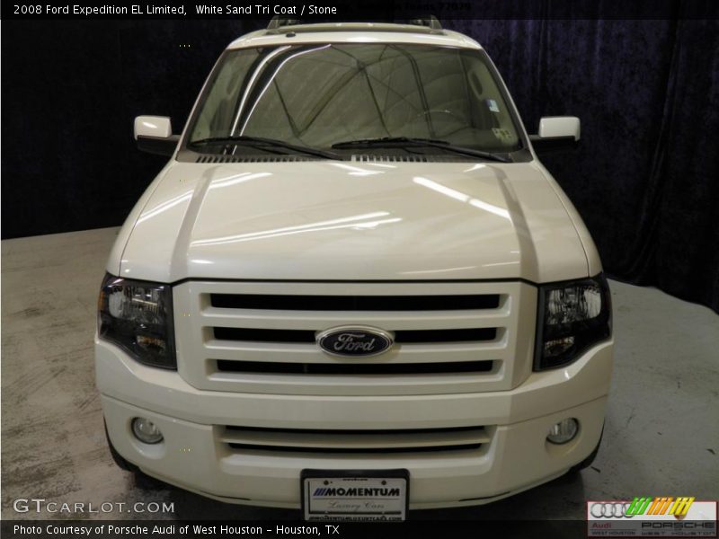White Sand Tri Coat / Stone 2008 Ford Expedition EL Limited