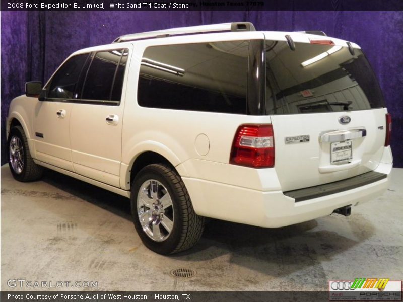White Sand Tri Coat / Stone 2008 Ford Expedition EL Limited