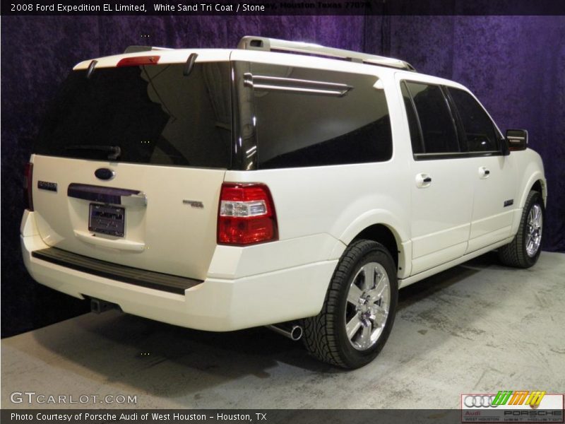White Sand Tri Coat / Stone 2008 Ford Expedition EL Limited