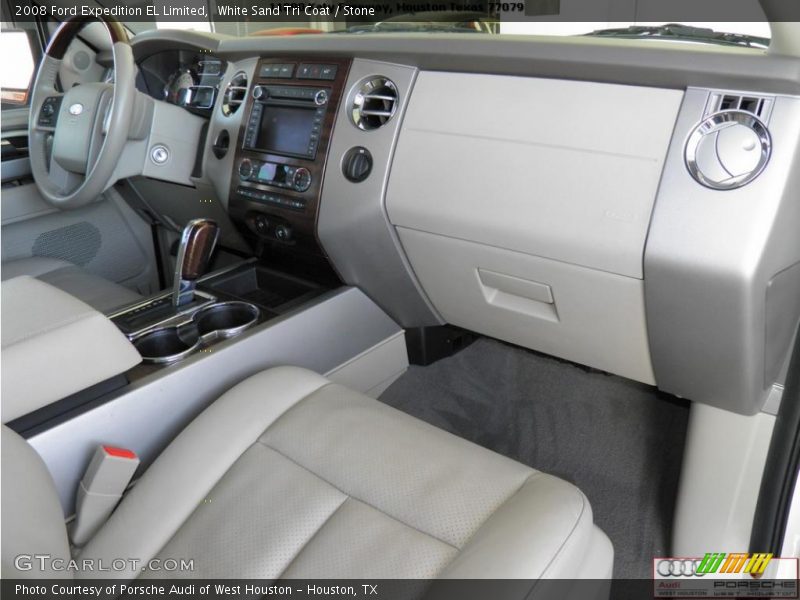 White Sand Tri Coat / Stone 2008 Ford Expedition EL Limited