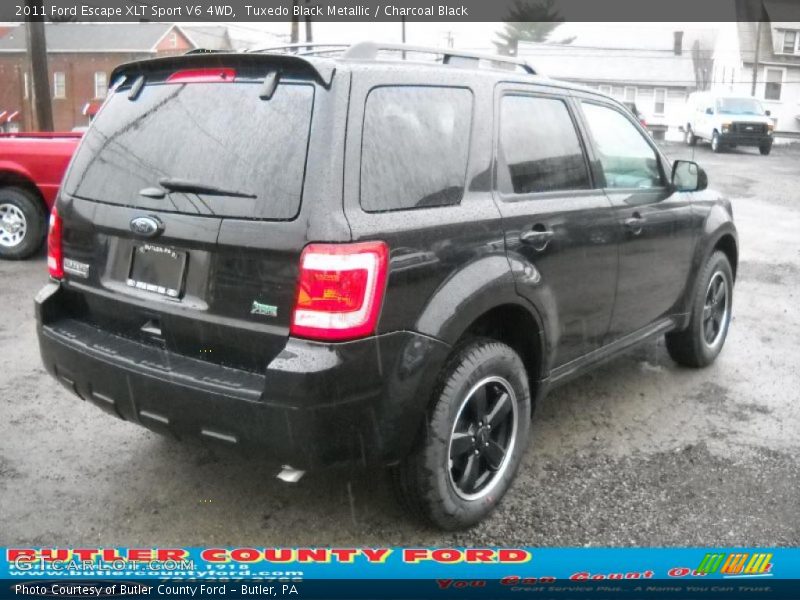 Tuxedo Black Metallic / Charcoal Black 2011 Ford Escape XLT Sport V6 4WD