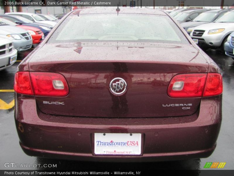 Dark Garnet Red Metallic / Cashmere 2006 Buick Lucerne CX