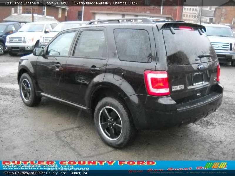 Tuxedo Black Metallic / Charcoal Black 2011 Ford Escape XLT Sport V6 4WD