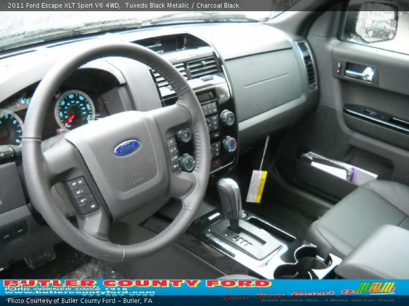 Tuxedo Black Metallic / Charcoal Black 2011 Ford Escape XLT Sport V6 4WD
