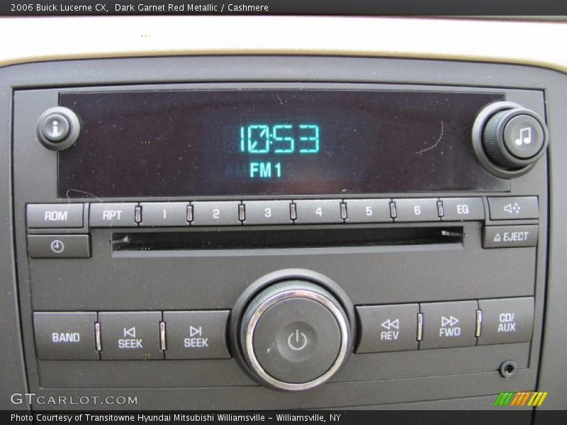 Dark Garnet Red Metallic / Cashmere 2006 Buick Lucerne CX