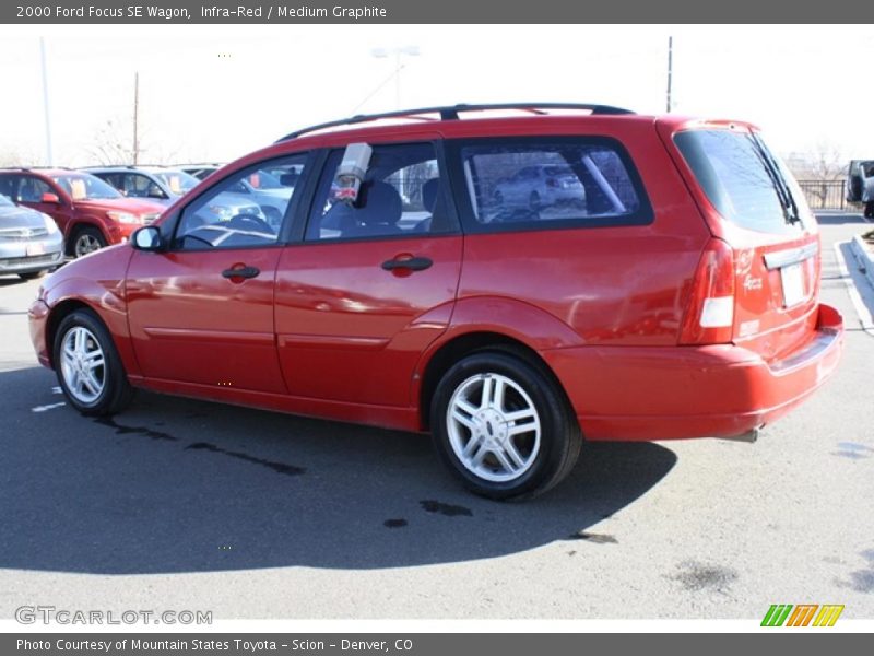 Infra-Red / Medium Graphite 2000 Ford Focus SE Wagon