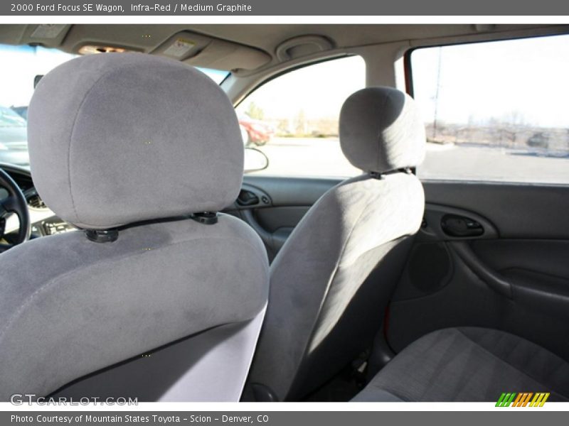 Infra-Red / Medium Graphite 2000 Ford Focus SE Wagon