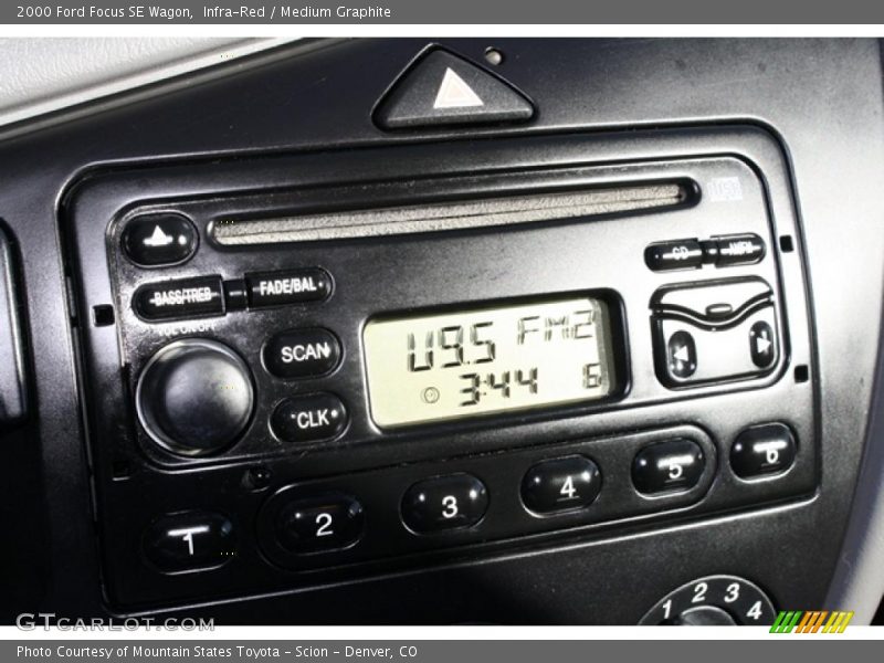 Controls of 2000 Focus SE Wagon