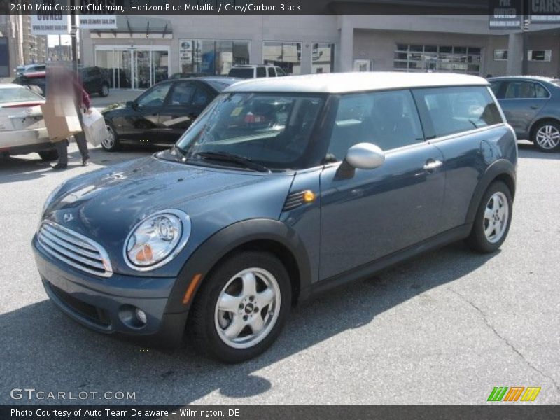 Horizon Blue Metallic / Grey/Carbon Black 2010 Mini Cooper Clubman