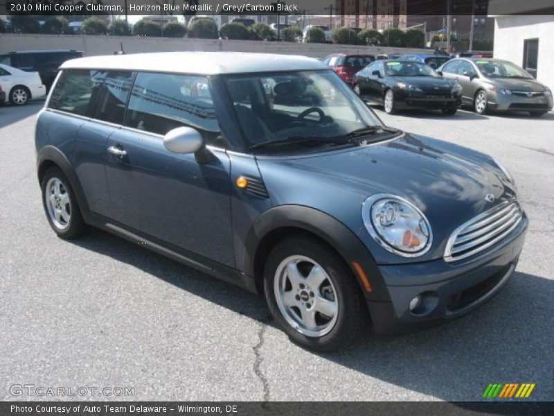 Horizon Blue Metallic / Grey/Carbon Black 2010 Mini Cooper Clubman