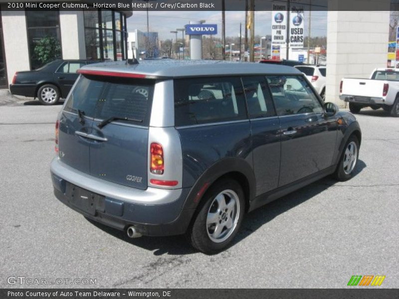Horizon Blue Metallic / Grey/Carbon Black 2010 Mini Cooper Clubman