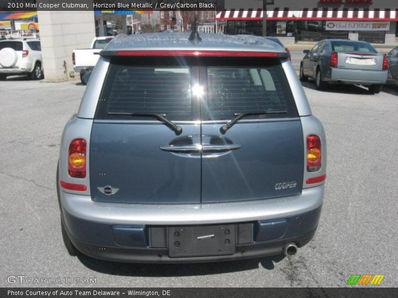 Horizon Blue Metallic / Grey/Carbon Black 2010 Mini Cooper Clubman