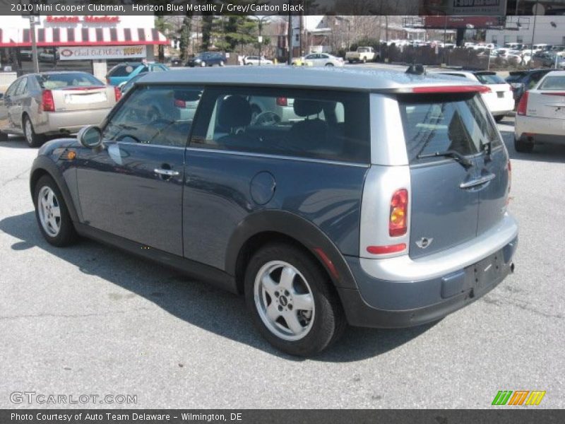 Horizon Blue Metallic / Grey/Carbon Black 2010 Mini Cooper Clubman