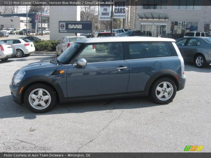 Horizon Blue Metallic / Grey/Carbon Black 2010 Mini Cooper Clubman