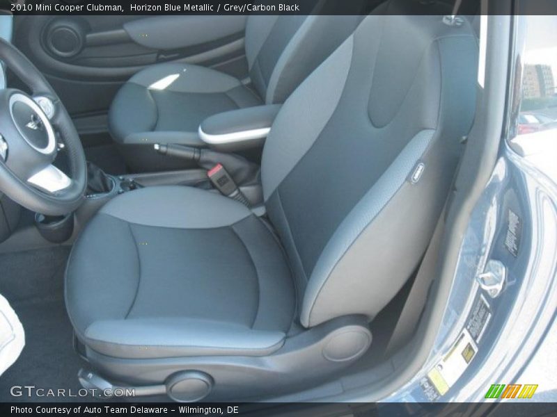Horizon Blue Metallic / Grey/Carbon Black 2010 Mini Cooper Clubman
