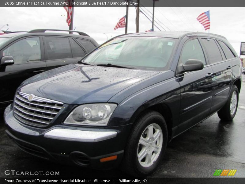 Midnight Blue Pearl / Dark Slate Gray 2005 Chrysler Pacifica Touring AWD