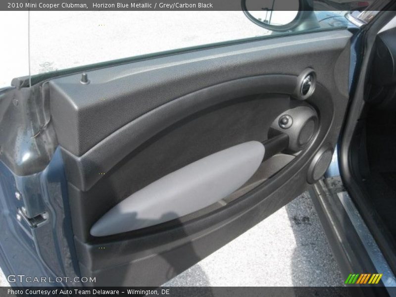 Horizon Blue Metallic / Grey/Carbon Black 2010 Mini Cooper Clubman