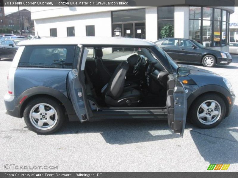Horizon Blue Metallic / Grey/Carbon Black 2010 Mini Cooper Clubman