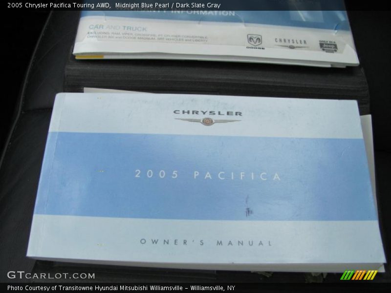 Midnight Blue Pearl / Dark Slate Gray 2005 Chrysler Pacifica Touring AWD