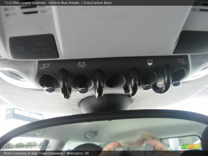 Horizon Blue Metallic / Grey/Carbon Black 2010 Mini Cooper Clubman
