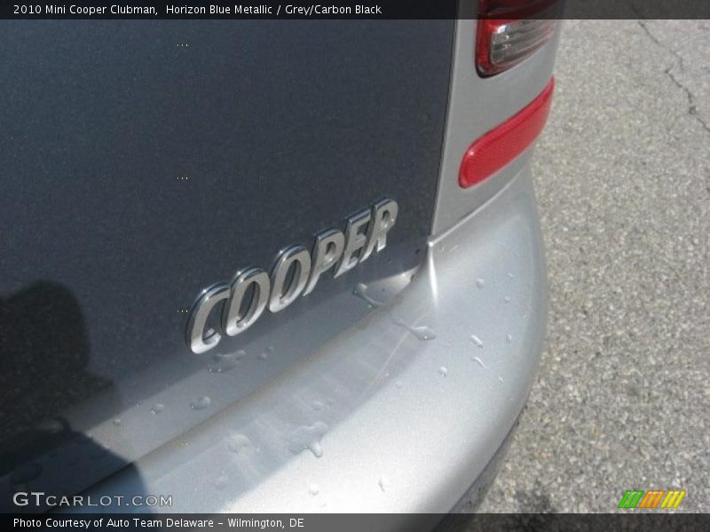 Horizon Blue Metallic / Grey/Carbon Black 2010 Mini Cooper Clubman