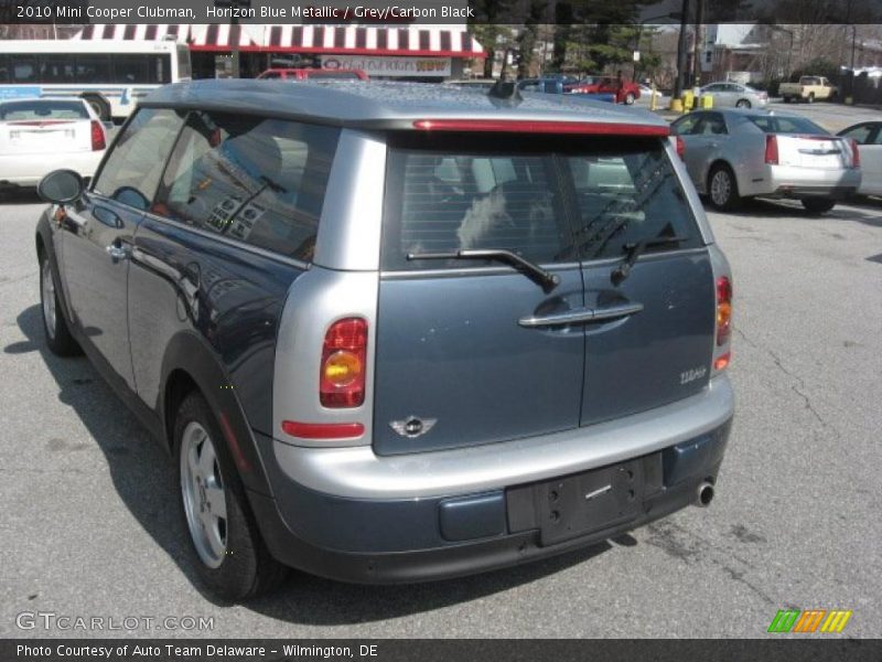 Horizon Blue Metallic / Grey/Carbon Black 2010 Mini Cooper Clubman