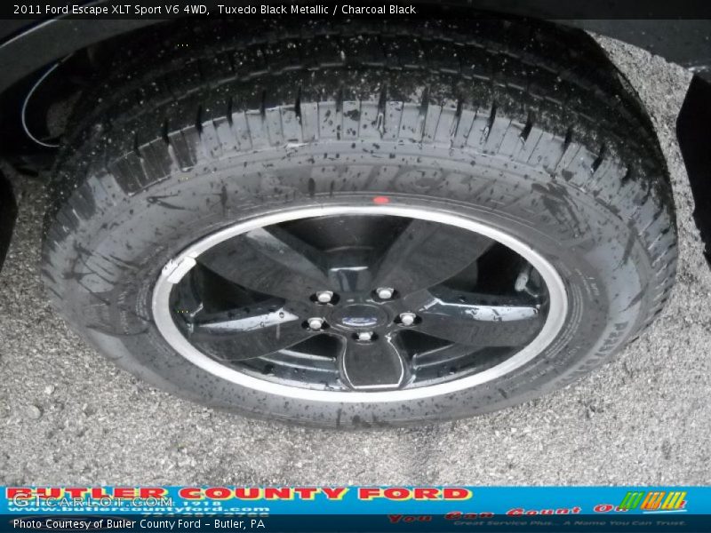 Tuxedo Black Metallic / Charcoal Black 2011 Ford Escape XLT Sport V6 4WD