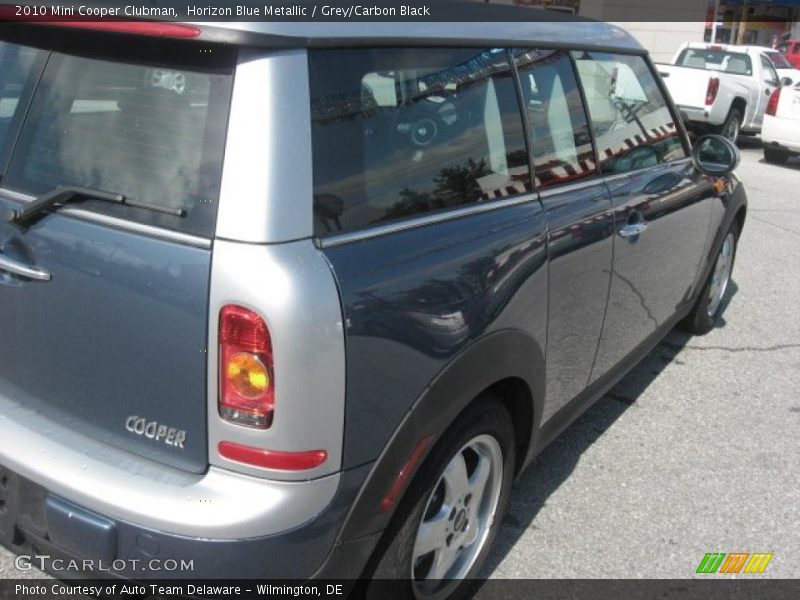 Horizon Blue Metallic / Grey/Carbon Black 2010 Mini Cooper Clubman